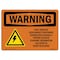 Signmission OSHA Warning Sign, 7" Height, Rigid Plastic, This Service Disconnect Becomes With Symbol, Landscape OS-WS-P-710-L-12430 - alternate 1